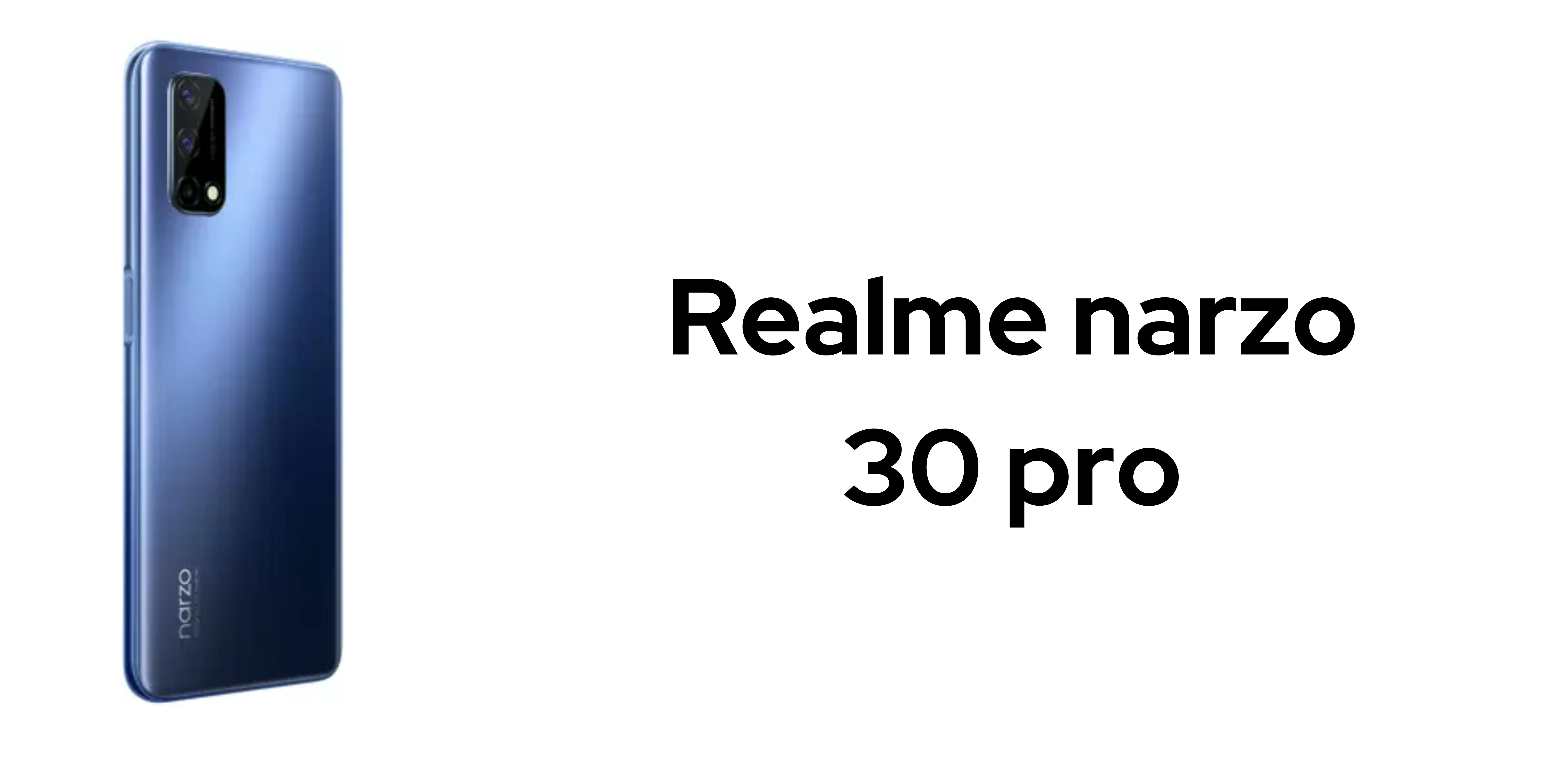 Realme narzo 30 pro