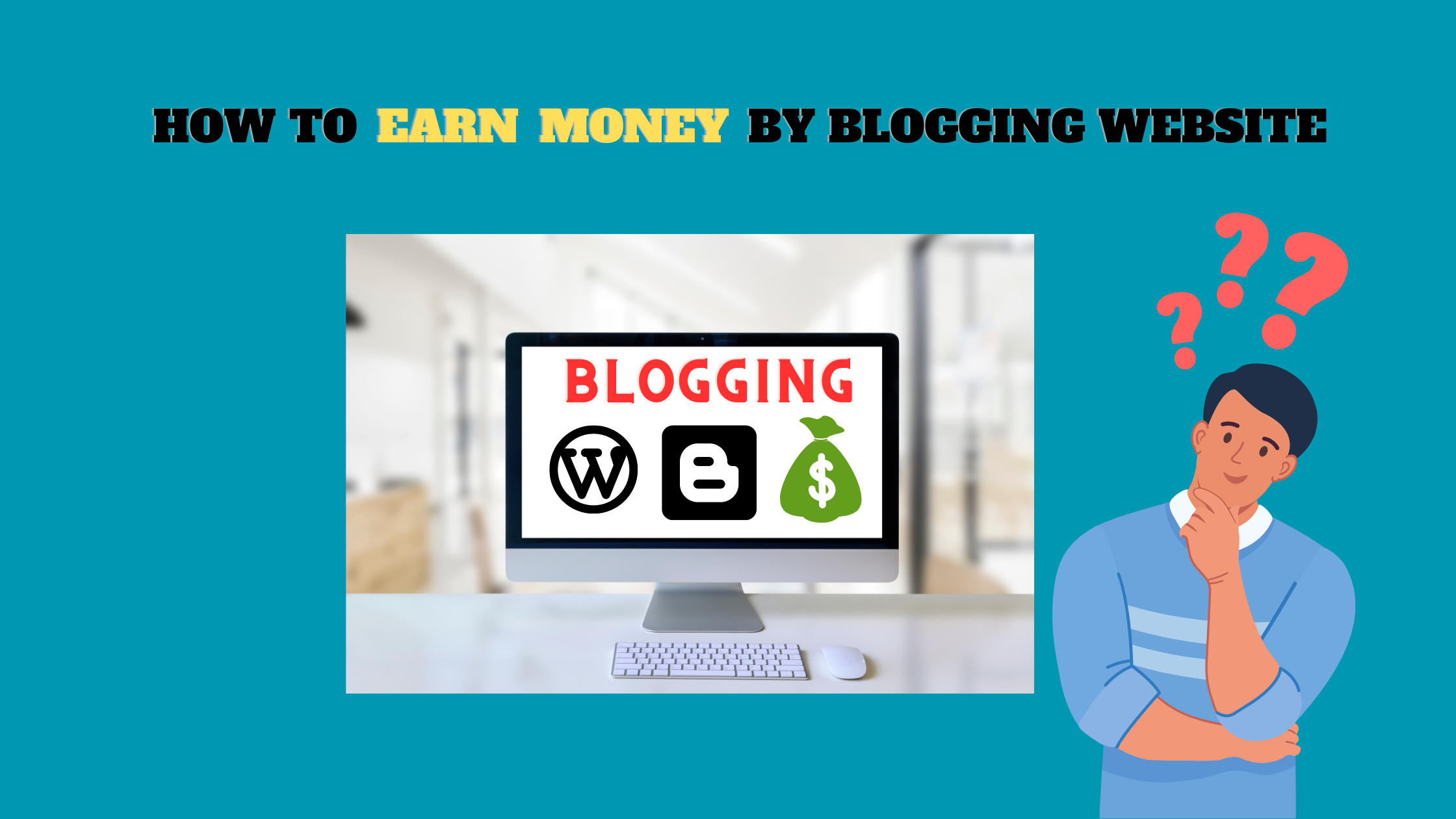 how to earn money by website blogging